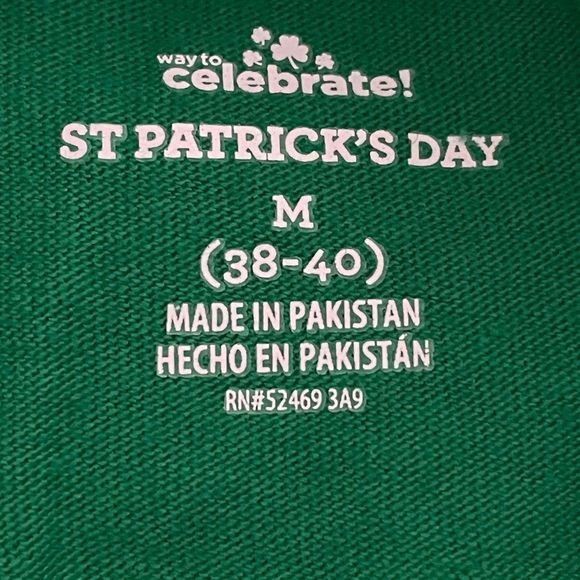 Way to Celebrate St. Patrick’s Day Let The Shenanigans Begin TShirt Green Medium - Picture 4 of 7